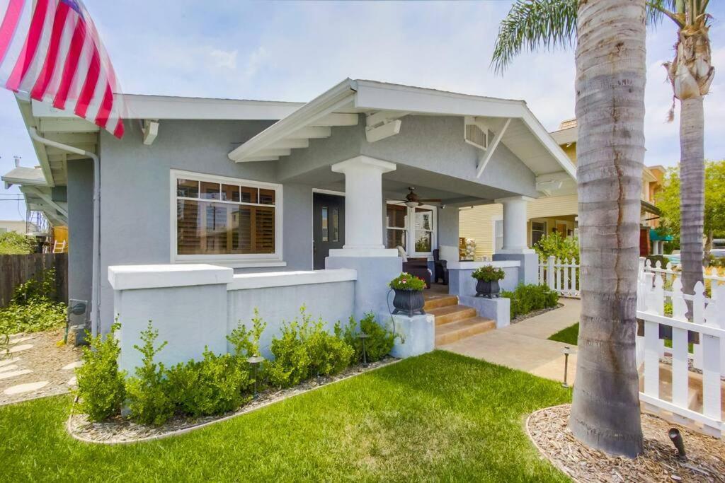 Cozy Craftsman Bungalow, Hillcrest/Mission Hills Сан-Диего Экстерьер фото